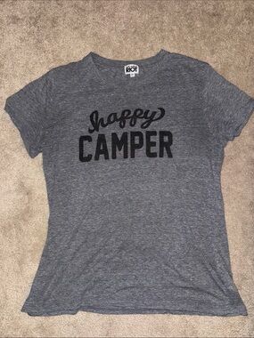 Sub_Urban Riot Gray "Happy Camper" Short Sleeve Tee